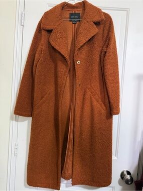 Sanctuary Women's Rust Teddy Coat